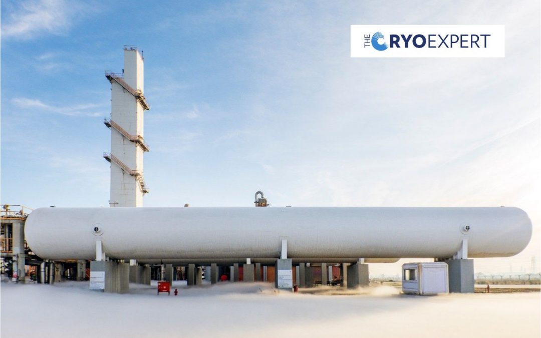 Cryogenic Fluid Storage Design LNG tank cross section